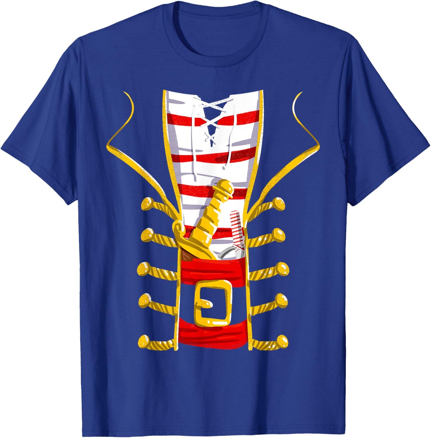 Pirate Costume Shirt Buccaneer Pirate T-Shirt - T-Shirt | Royal