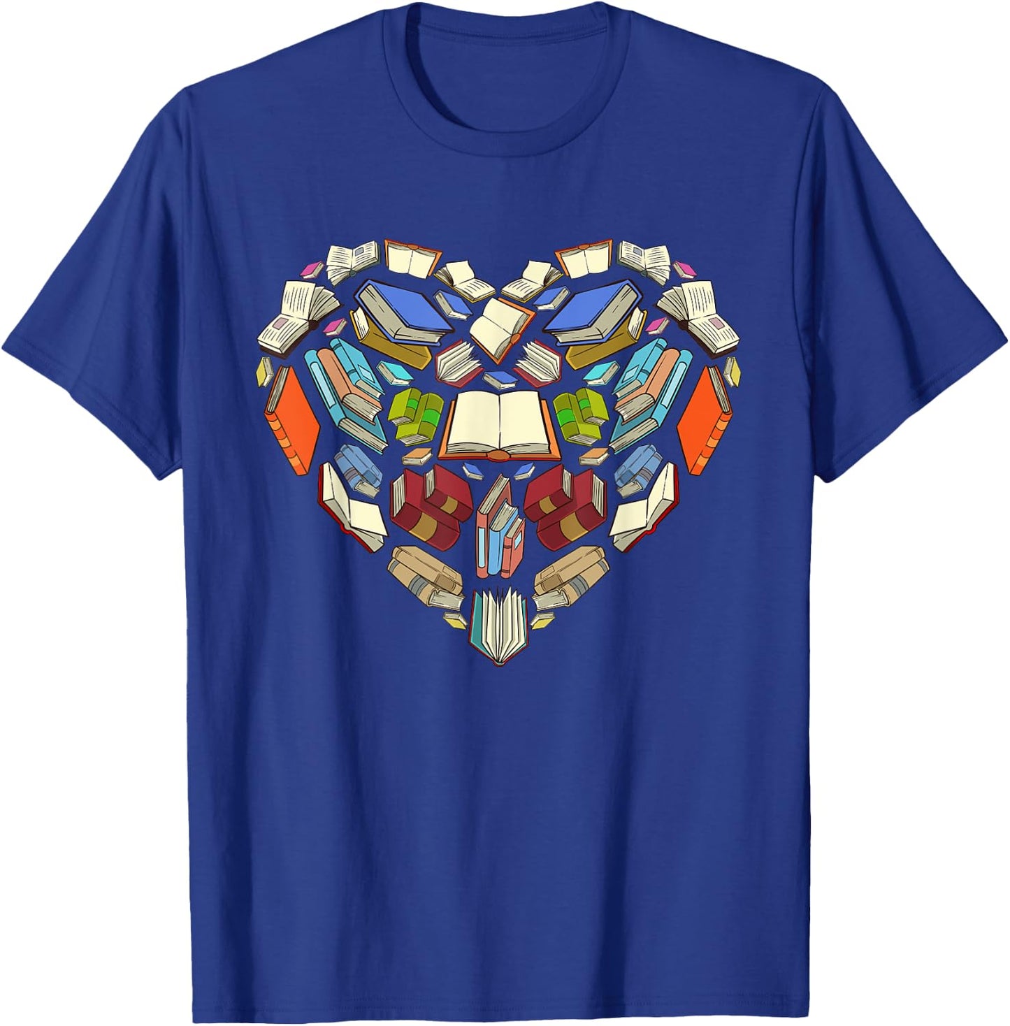 Funny Book Lover Gift Librarian Men Women Bookworm Reading T-Shirt - T-Shirt | Royal