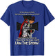 Christian Black Girl Woman African American I Am The Storm T-Shirt - T-Shirt | Royal