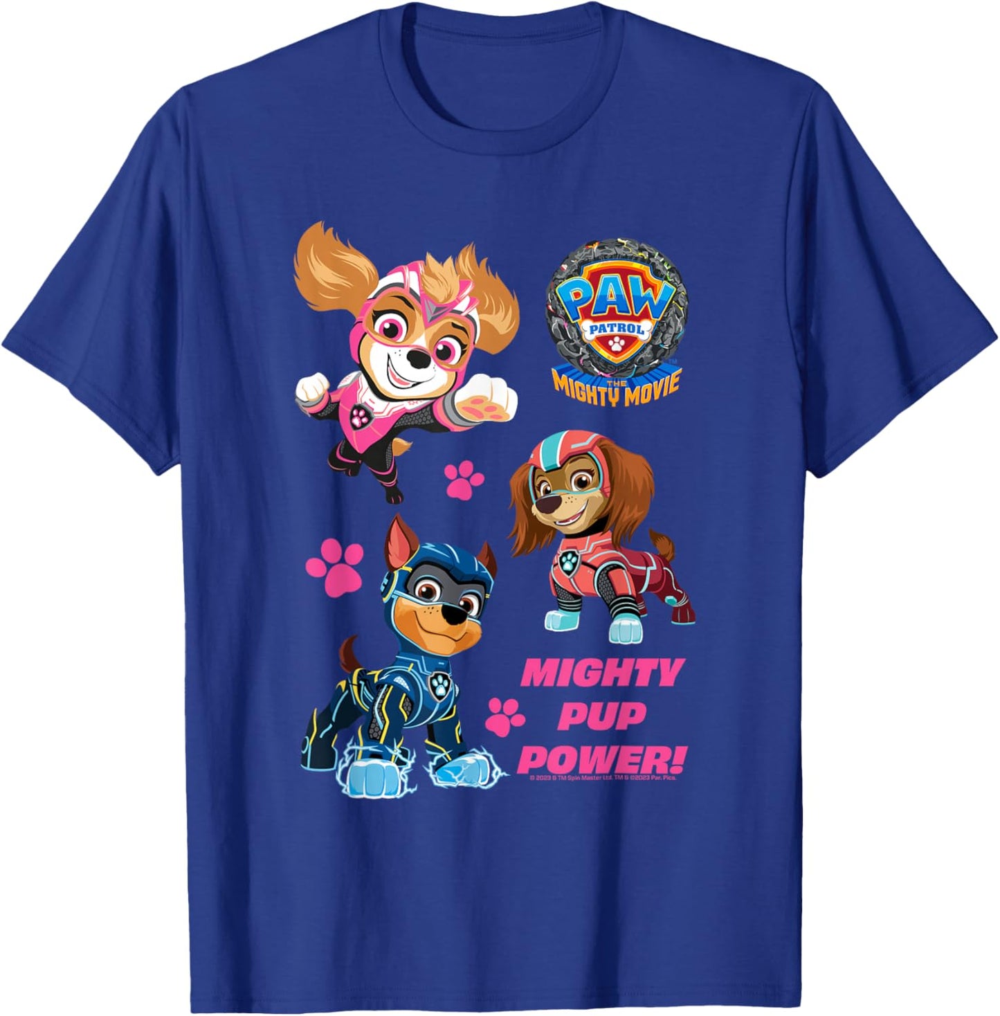 PAW Patrol: The Mighty Movie Mighty Pup Power T-Shirt - T-Shirt | Royal