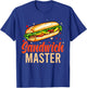 Sandwich Master Deli Sub Lover Funny Sandwich T-Shirt - T-Shirt | Royal