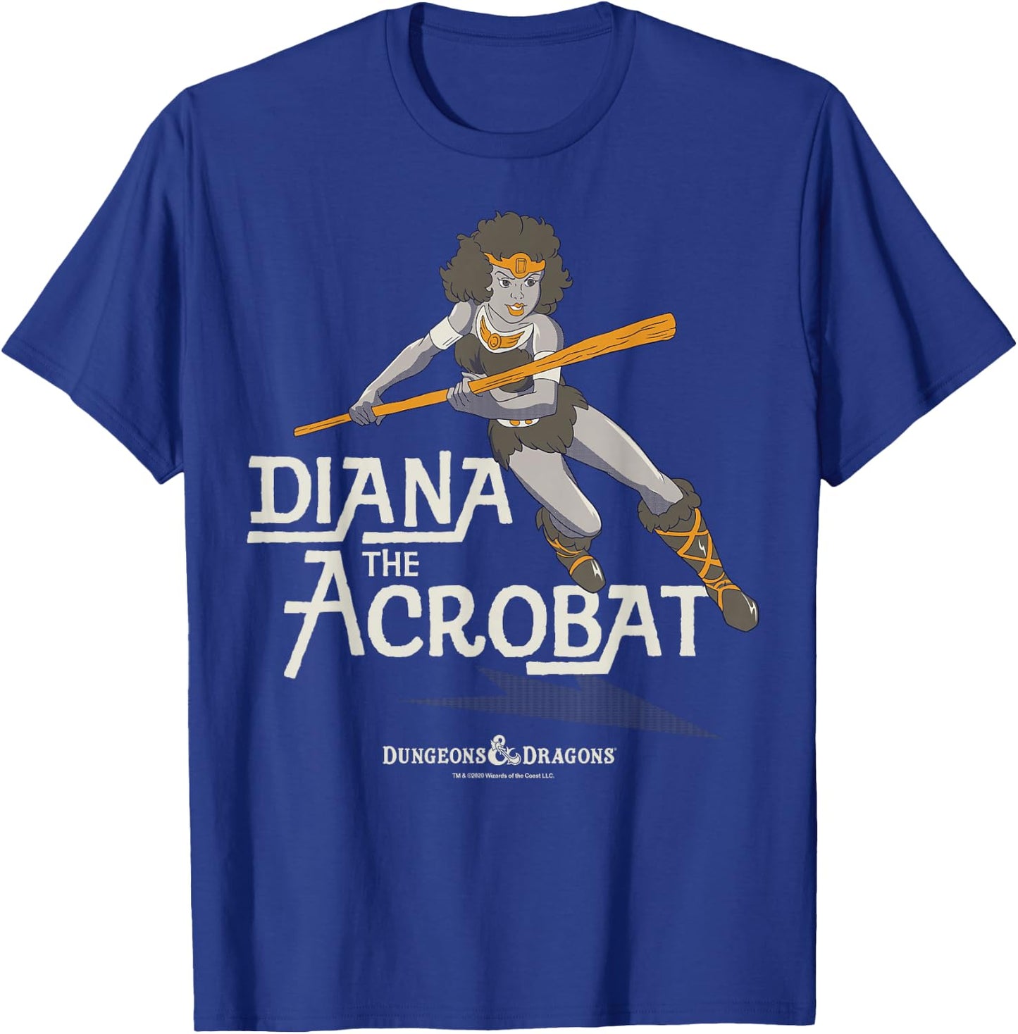 Dungeons & Dragons Diana The Acrobat T-Shirt - T-Shirt | Royal