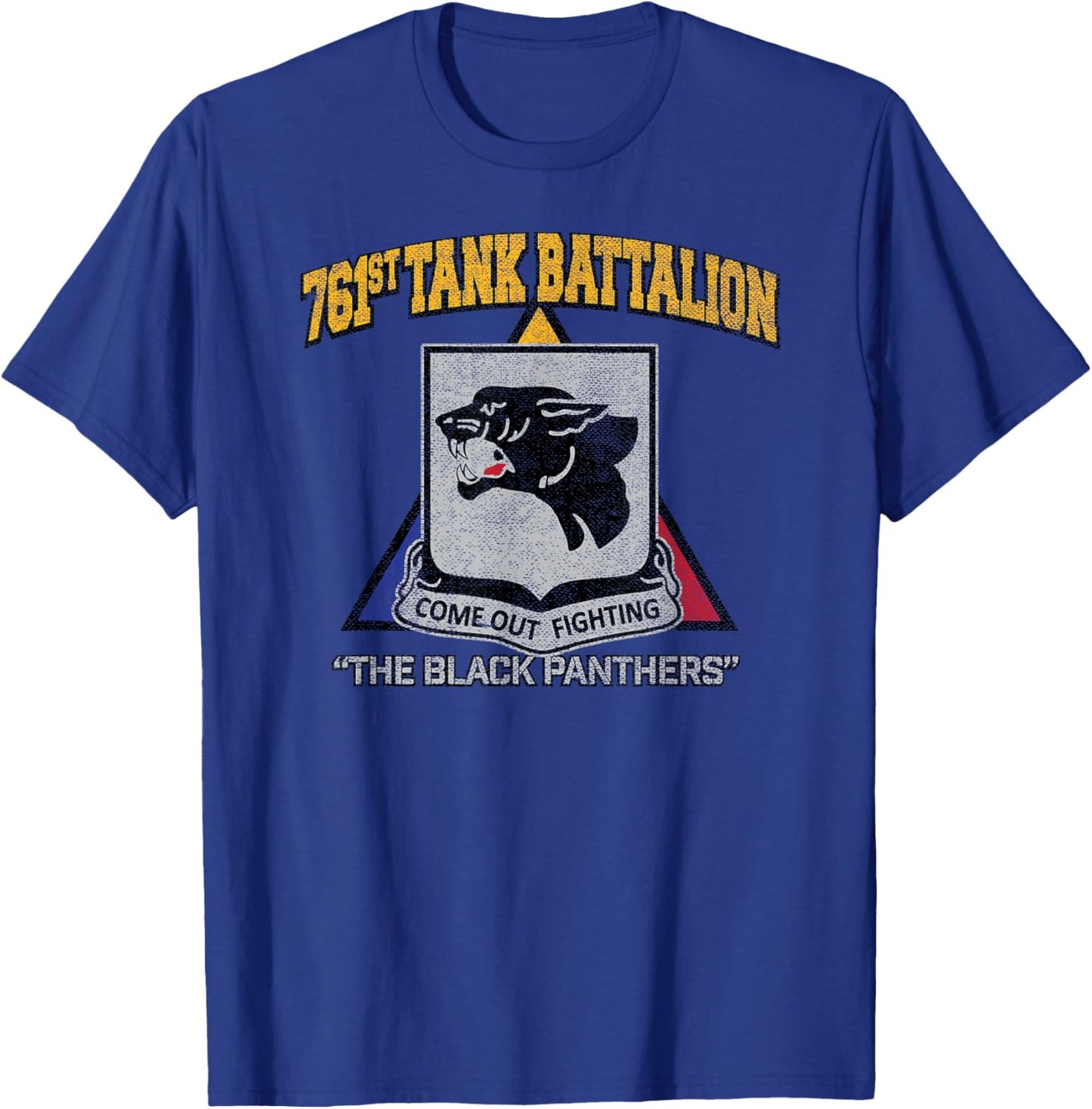 American Marauder: 761st Tank Battalion WWII Black Panthers T-Shirt - T-Shirt | Royal