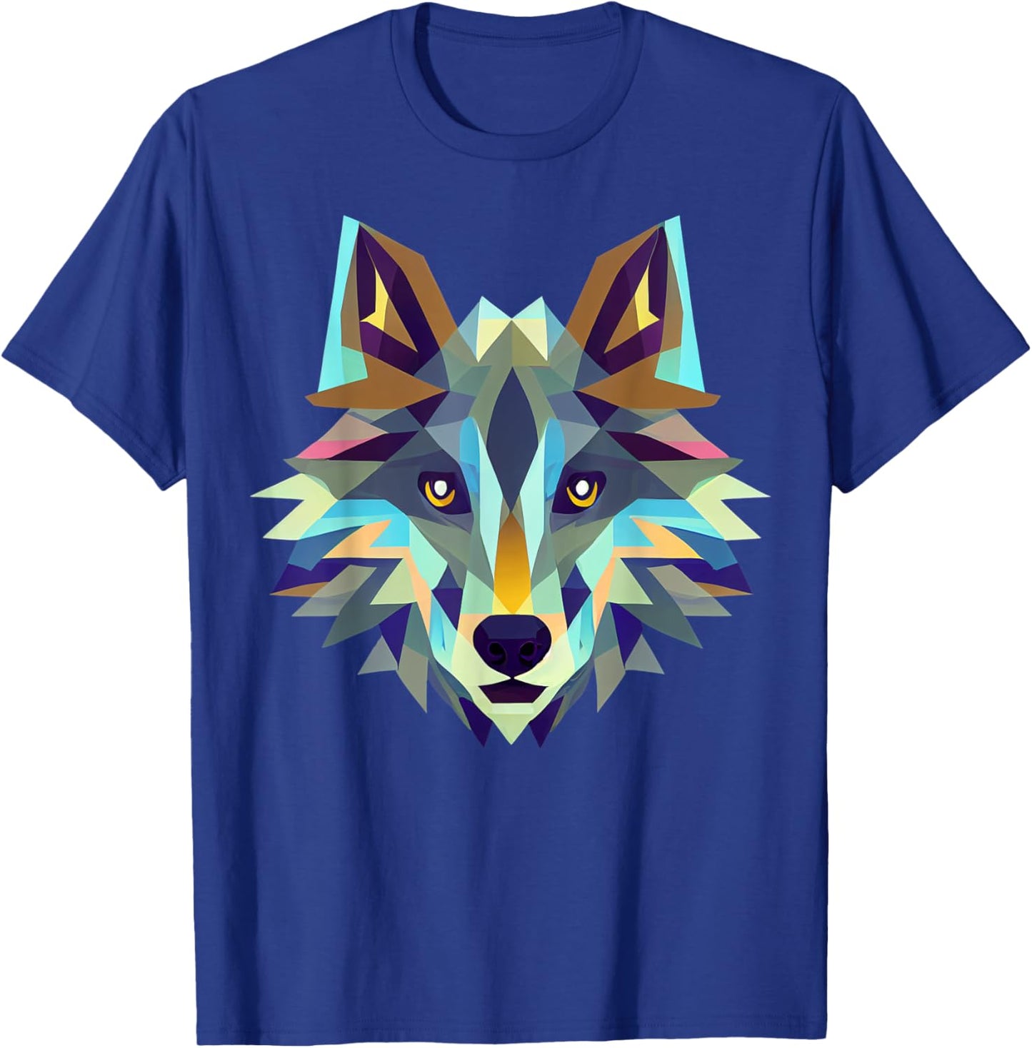 Wolf Animal for Wolf lovers Wolf Art Canis lupus wolfdog Men Women Kids T-Shirt - T-Shirt | Royal