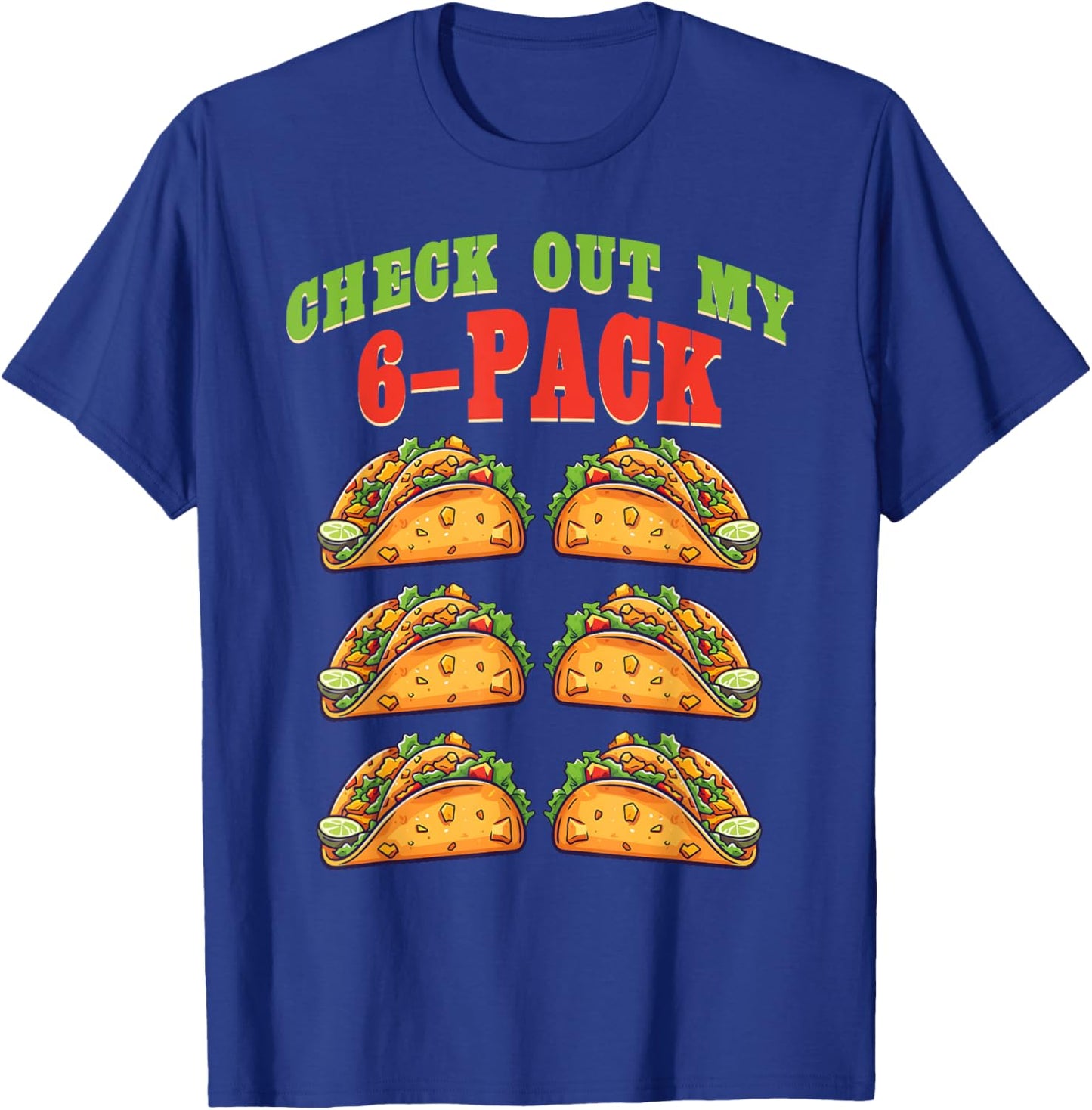 Fitness Taco Funny Mexican Gym For Taco Lovers Men T-Shirt - T-Shirt | Royal