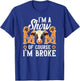 I'm A Cow Show Mom Cow Show Mother Cow Show Mama T-Shirt - T-Shirt | Royal
