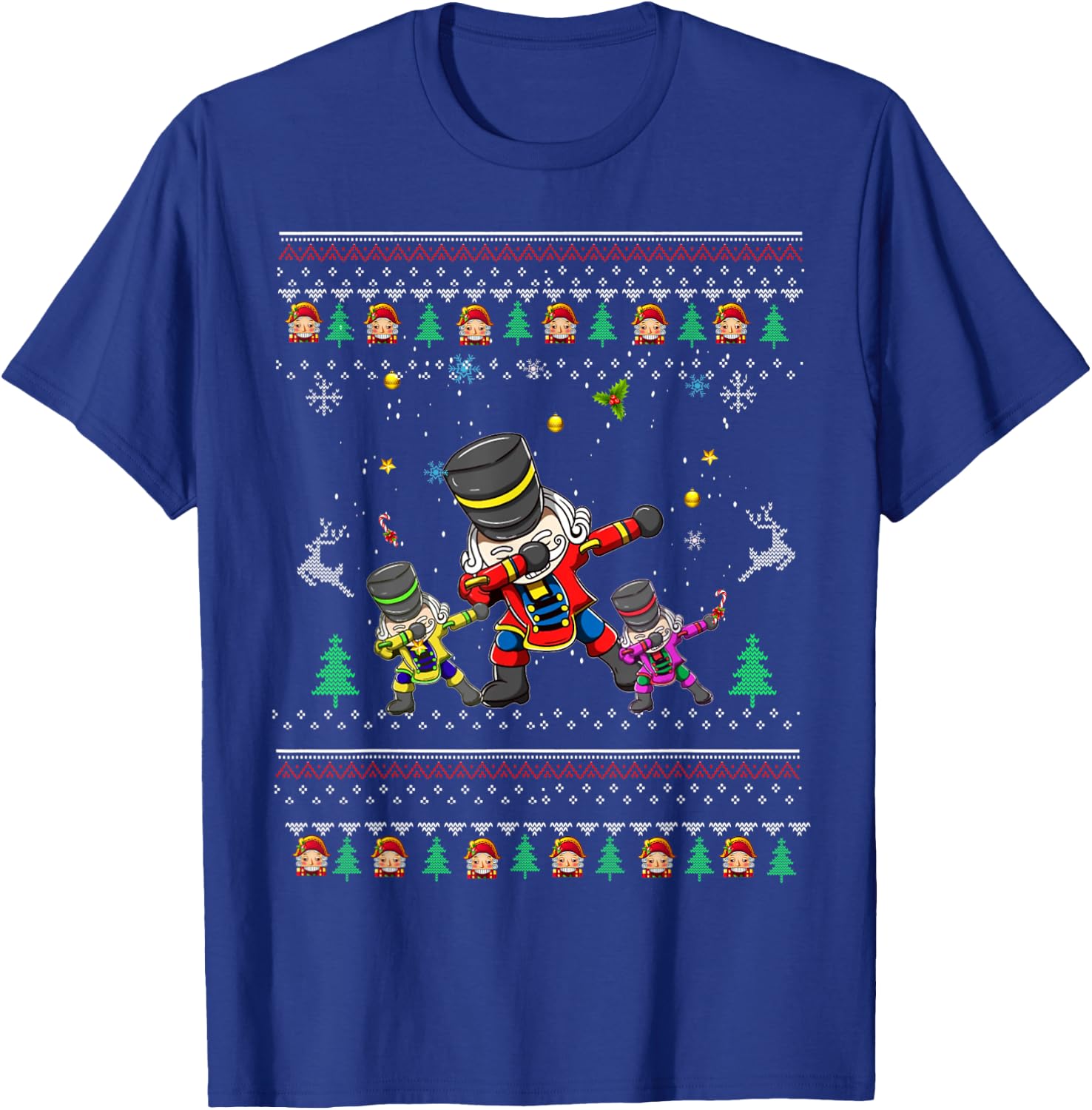 Ugly Dabbing Nutcracker Christmas Costume Nutcracker Kids T-Shirt - T-Shirt | Royal