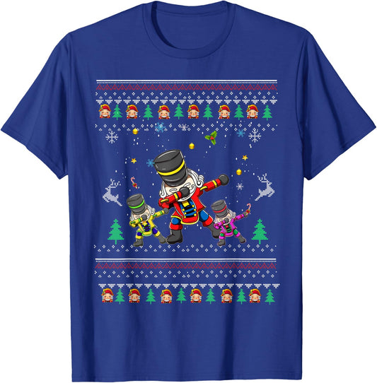 Ugly Dabbing Nutcracker Christmas Costume Nutcracker Kids T-Shirt - T-Shirt | Royal