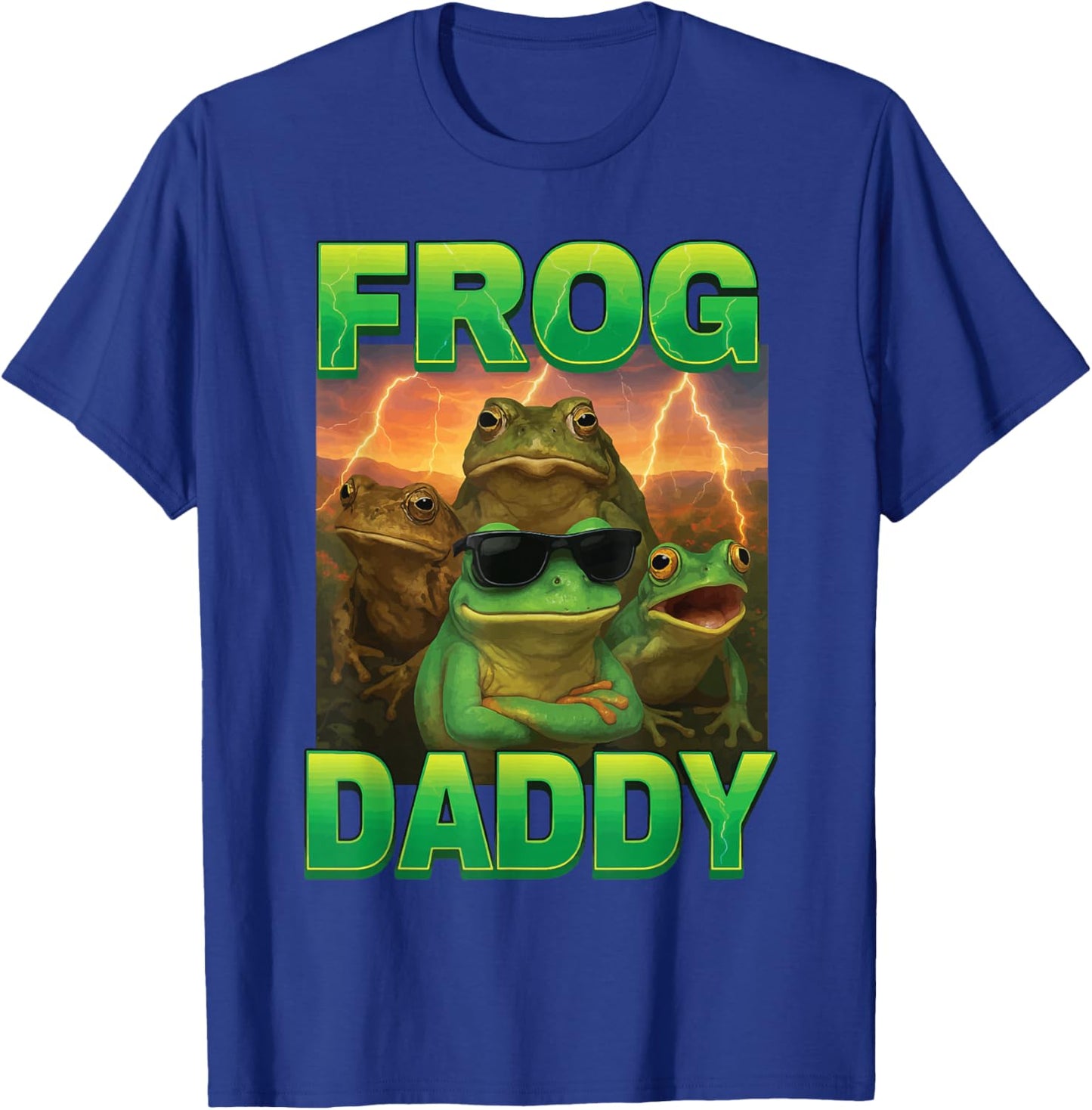 Frog Daddy T-Shirt - T-Shirt | Royal