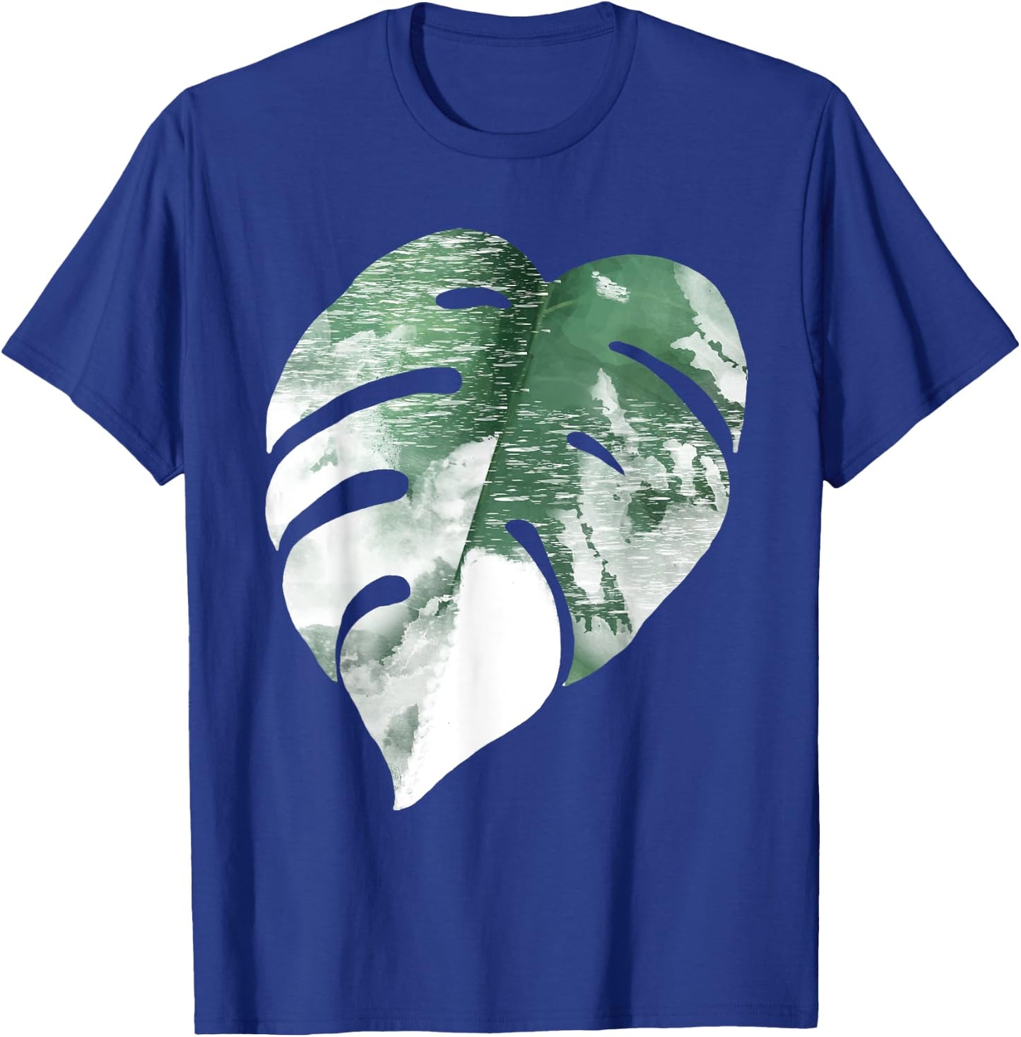 Houseplant Plant Lover Gift Plant Philodendron Monstera Albo T-Shirt - T-Shirt | Royal