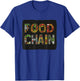 Awesome Food Chain Costume for Boys and Girls T-Shirt - T-Shirt | Royal