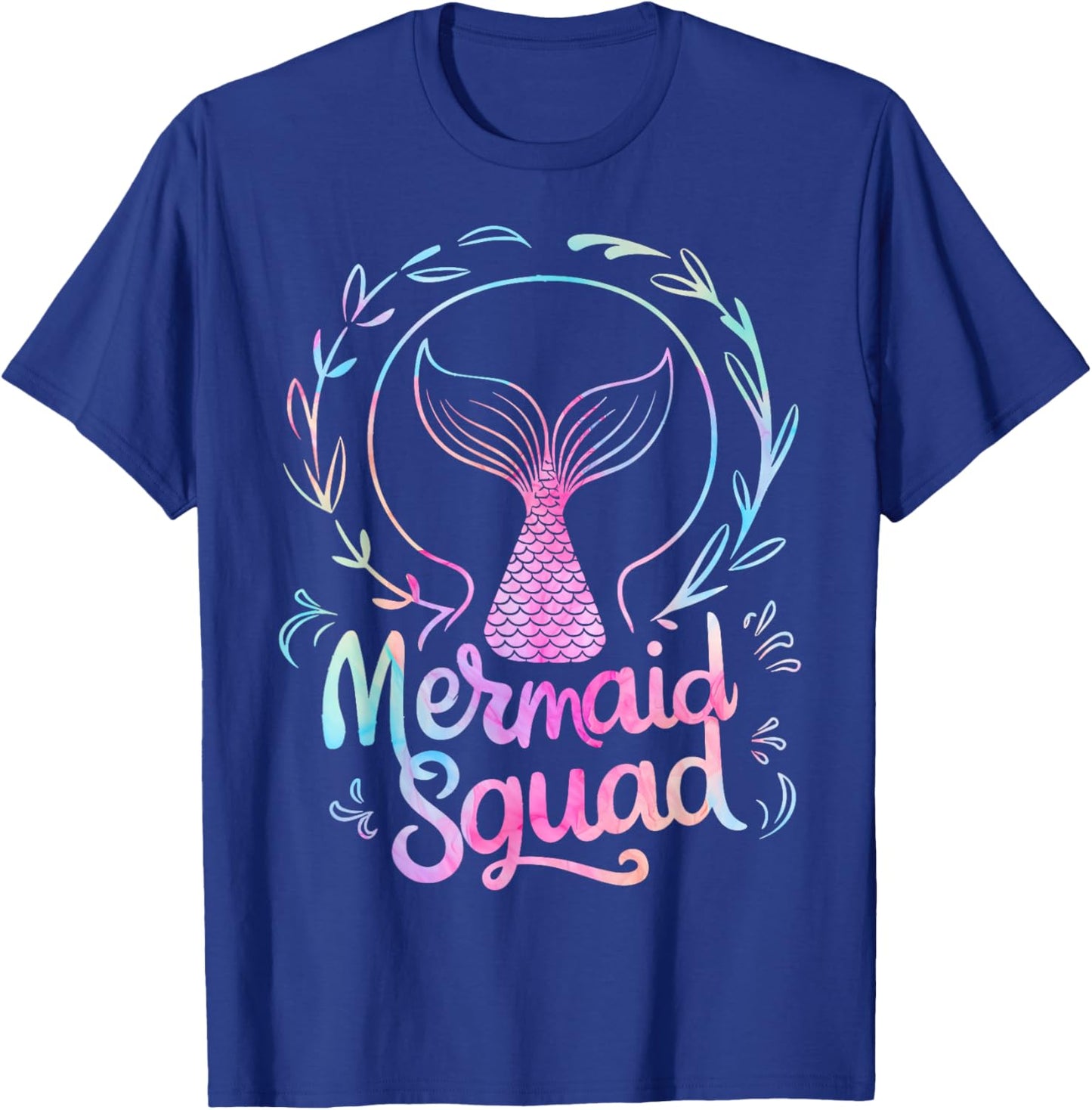 Mermaid Squad Of The Birthday Mermaid T-Shirt - T-Shirt | Royal