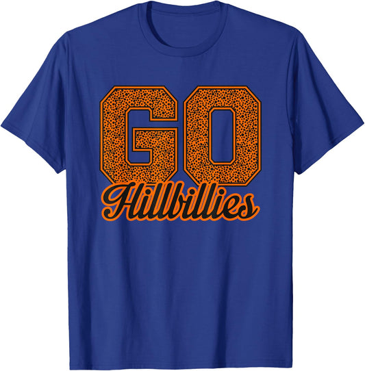 Fredonia Hillbillies GO! School Pride T-Shirt - T-Shirt | Royal