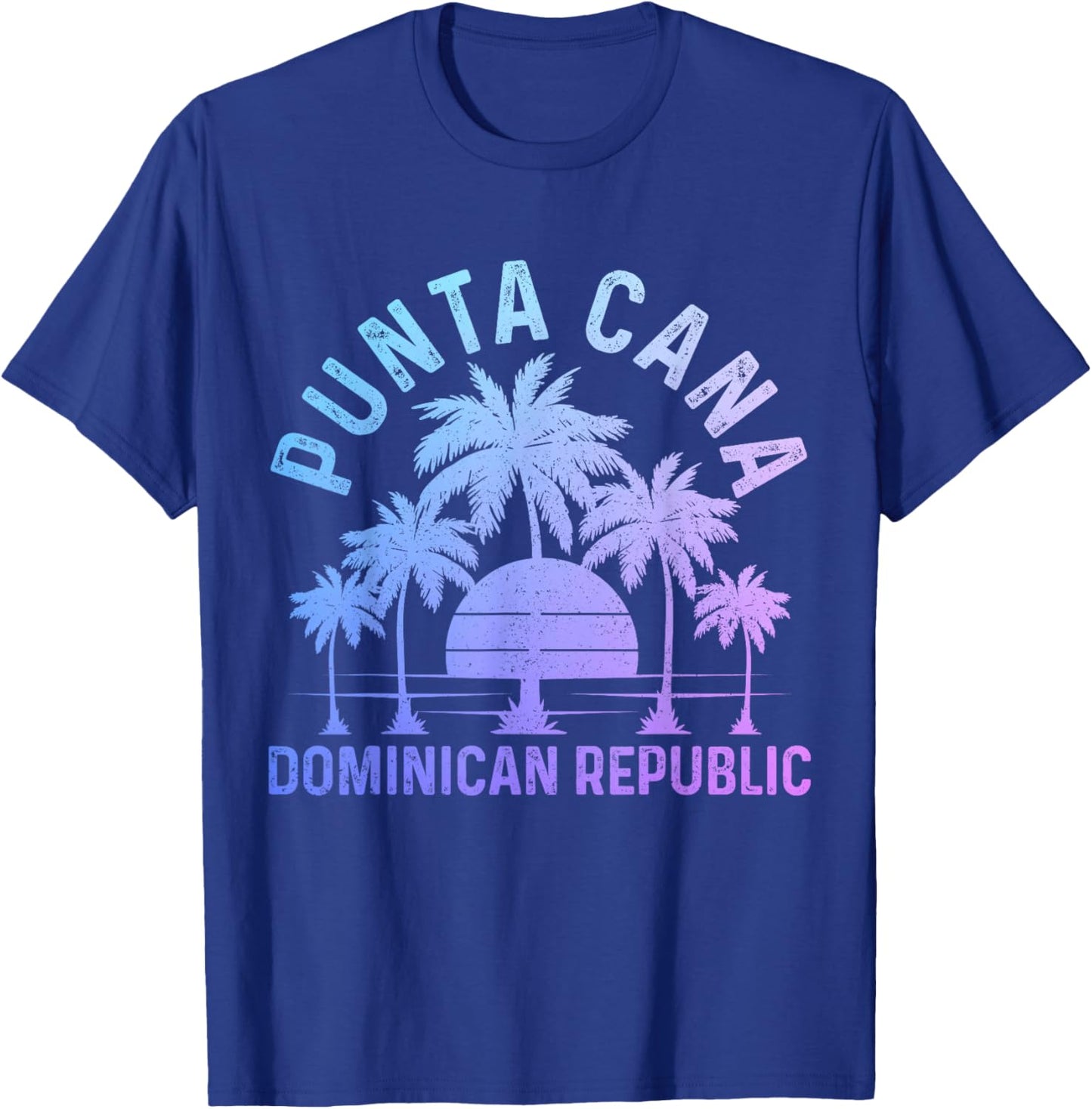 Punta Cana Dominican Republic Beach Surf Vintage T-Shirt - T-Shirt | Royal
