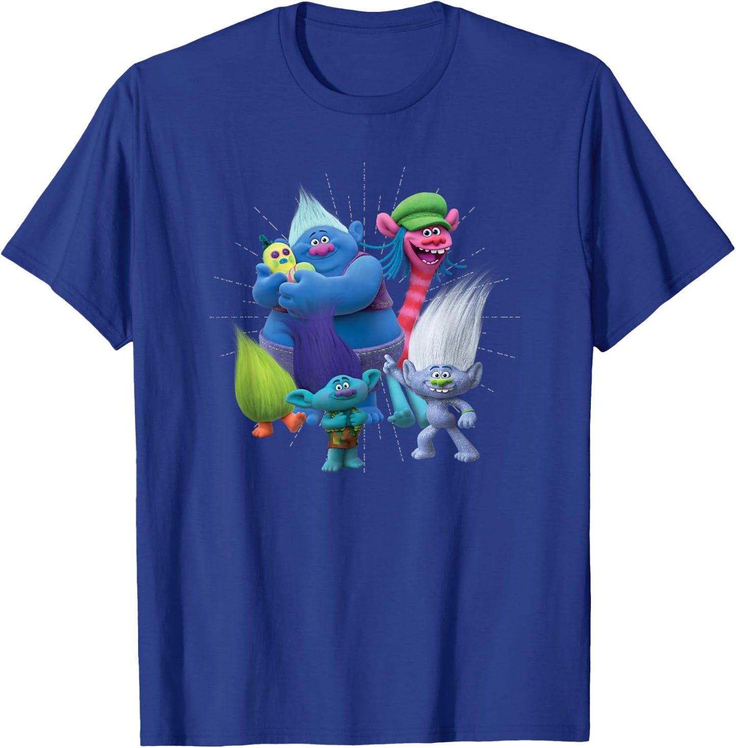 DreamWorks Trolls Happy Group T-Shirt - T-Shirt | Royal