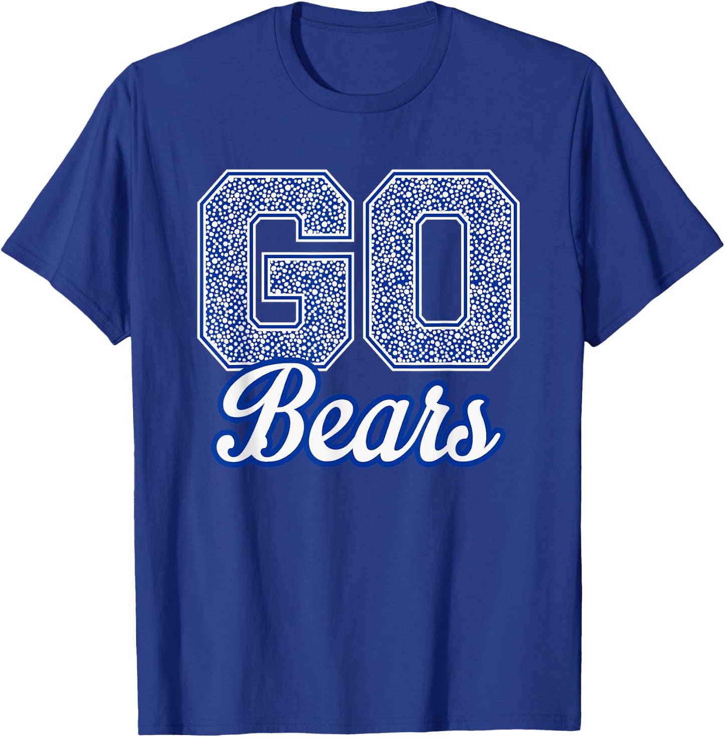 Pleasant Valley Bears GO! School Pride T-Shirt - T-Shirt | Royal