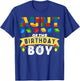 Aunt of the birthday boy Building Blocks Master builder T-Shirt - T-Shirt | Royal