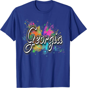 Georgia Apparel Women & Kids - Georgia T-Shirt - T-Shirt | Royal