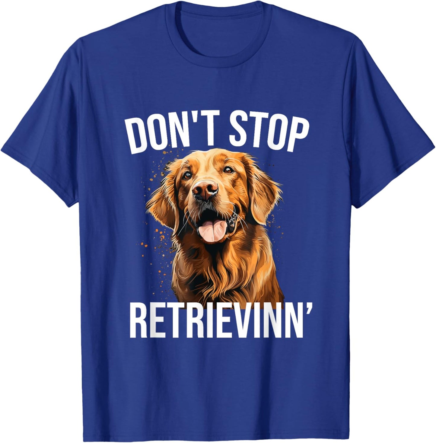 Apparel For Golden Retriever Lovers T-Shirt - T-Shirt | Royal