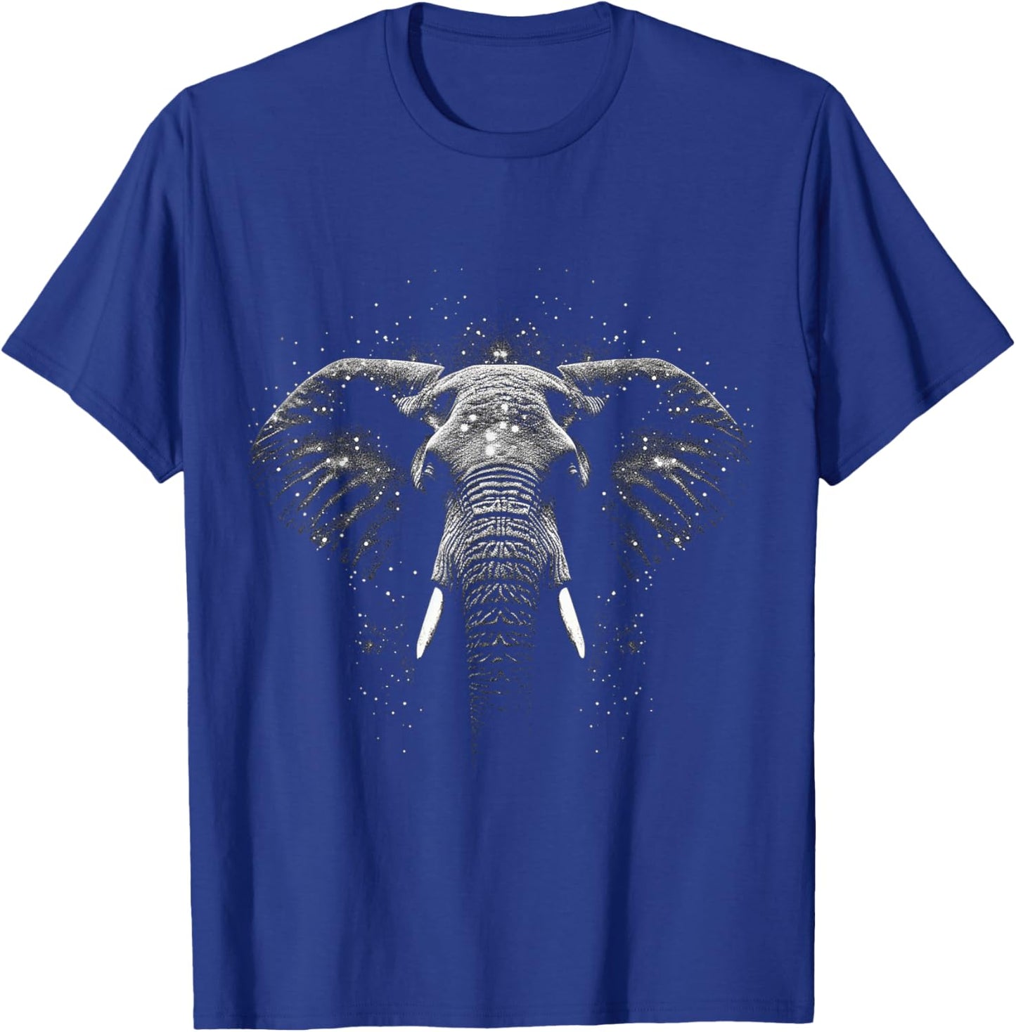 Elephant Drawing Animal Art Portrait Graphic Elephant T-Shirt - T-Shirt | Royal
