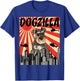 Funny Retro Japanese Dogzilla Miniature Schnauzer T-Shirt - T-Shirt | Royal