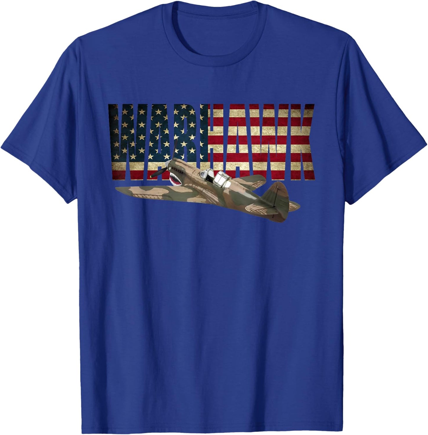 P-40 Warhawk T-Shirt - T-Shirt | Royal