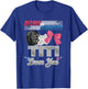 Burnouts or Bows Titi Loves You Gender Reveal Party T-Shirt - T-Shirt | Royal