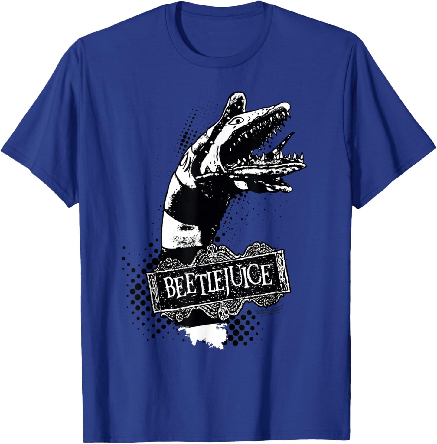 Beetlejuice Sandworm T-Shirt - T-Shirt | Royal
