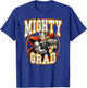 Marvel Avengers Mighty Grad Thor Epic Graduation Big Logo T-Shirt - T-Shirt | Royal