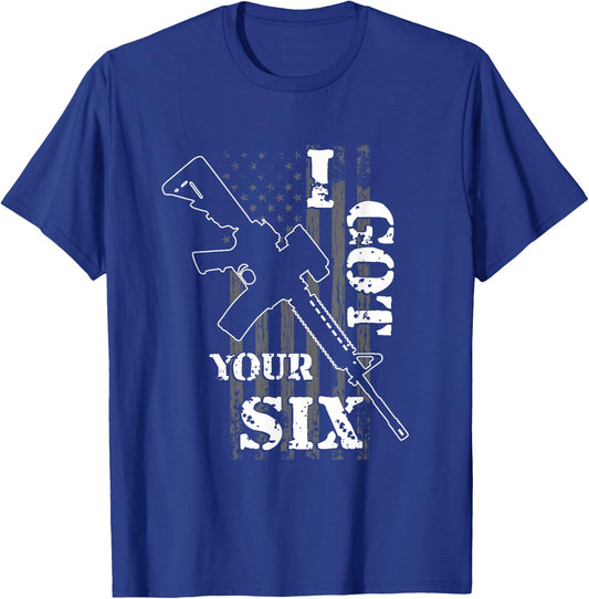 Kfx I Got Your Six T-Shirt - T-Shirt | Royal