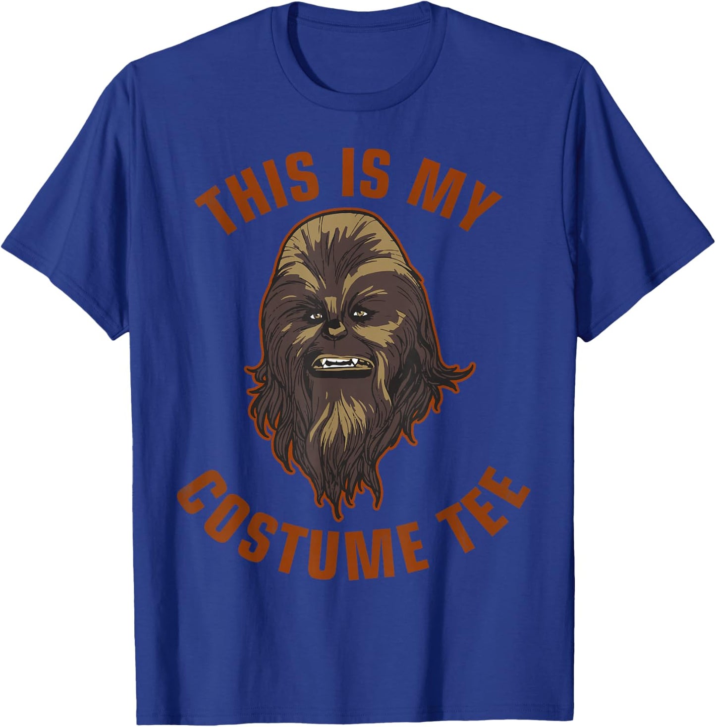 Star Wars Chewbacca Costume Halloween T-Shirt - T-Shirt | Royal