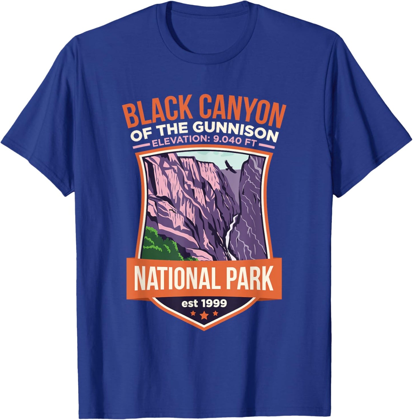 Black Canyon of the Gunnison National Park US Colorado T-Shirt - T-Shirt | Royal