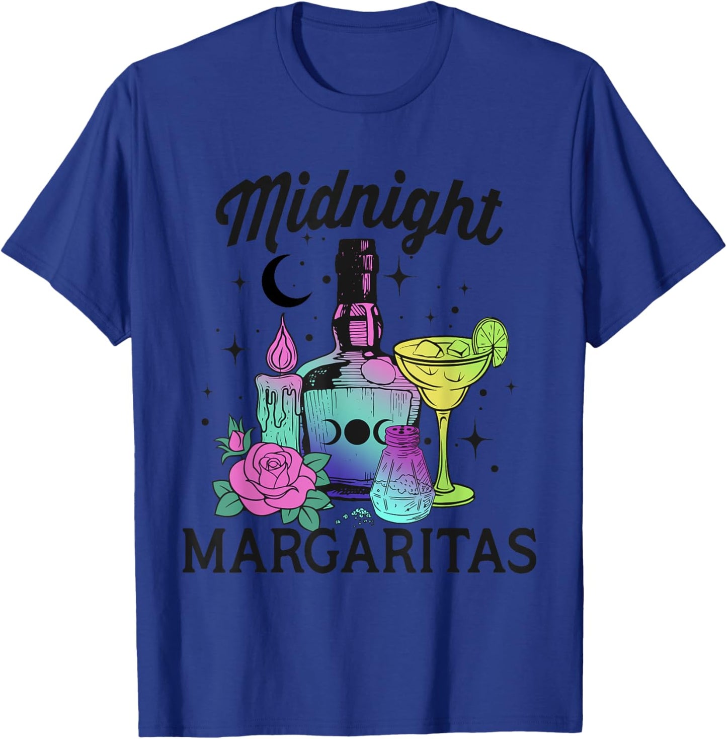 Midnight Margaritas Witch Wiccan T-Shirt - T-Shirt | Royal
