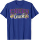 Loud Proud Cheer Coach Pom Poms Purple Cheerleader Women T-Shirt - T-Shirt | Royal