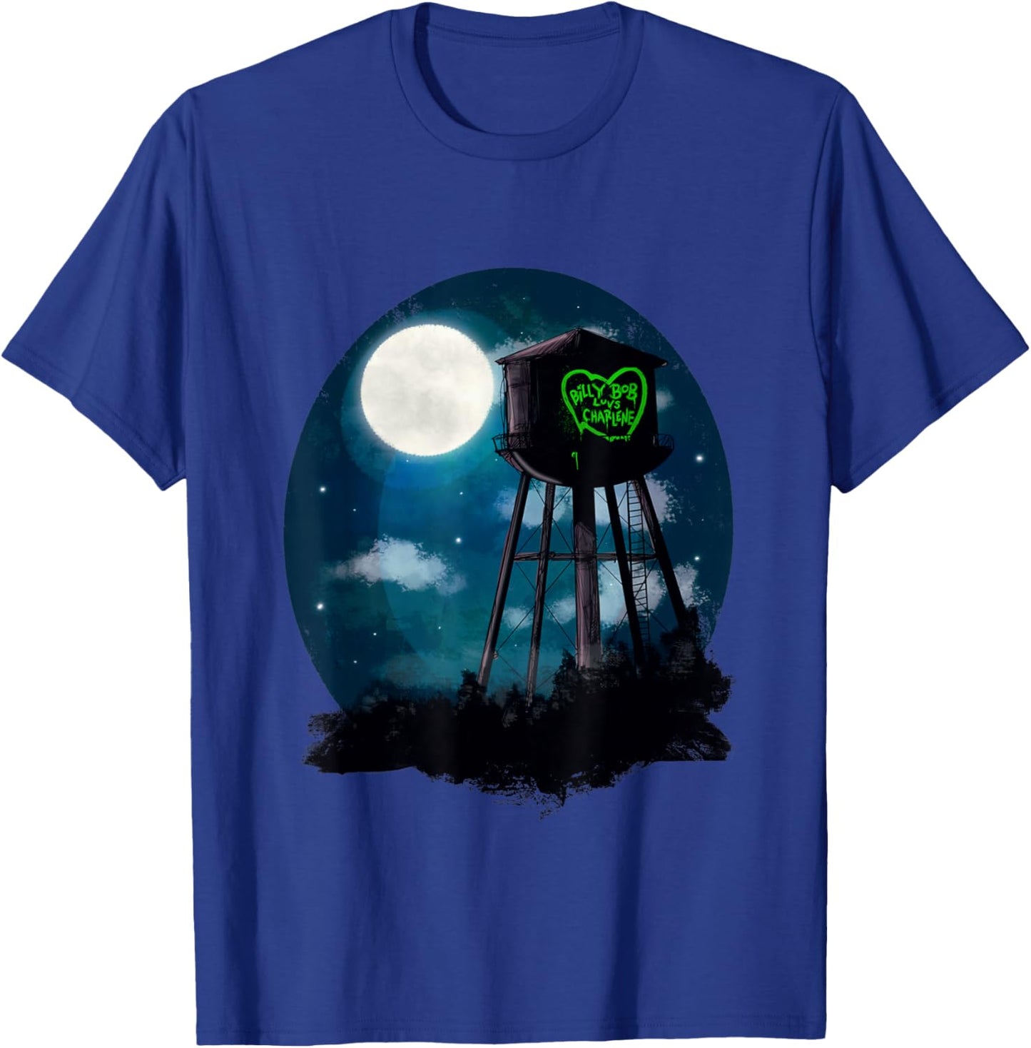 Billy Bob Loves Charlene T-Shirt - T-Shirt | Royal
