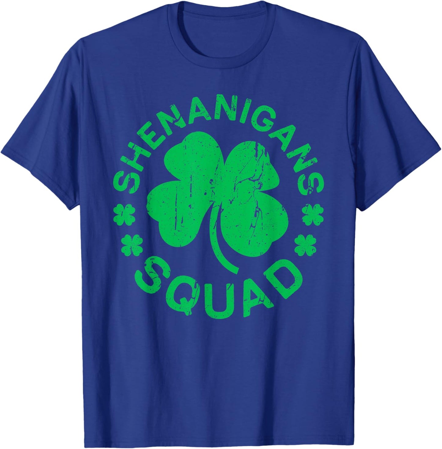Shenanigans Squad Shirt Irish Men Women Kids St Patricks Day T-Shirt - T-Shirt | Royal