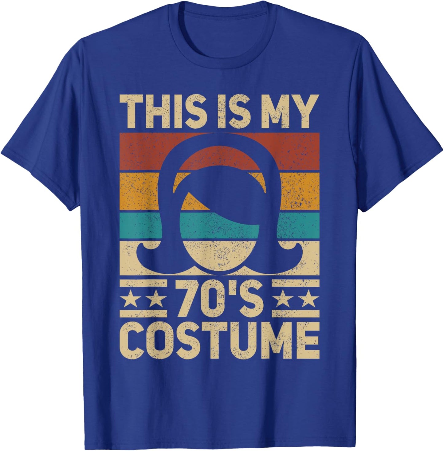 My 70s Costume 70 Styles Women 70's Disco 1970s Party Outfit T-Shirt - T-Shirt | Royal