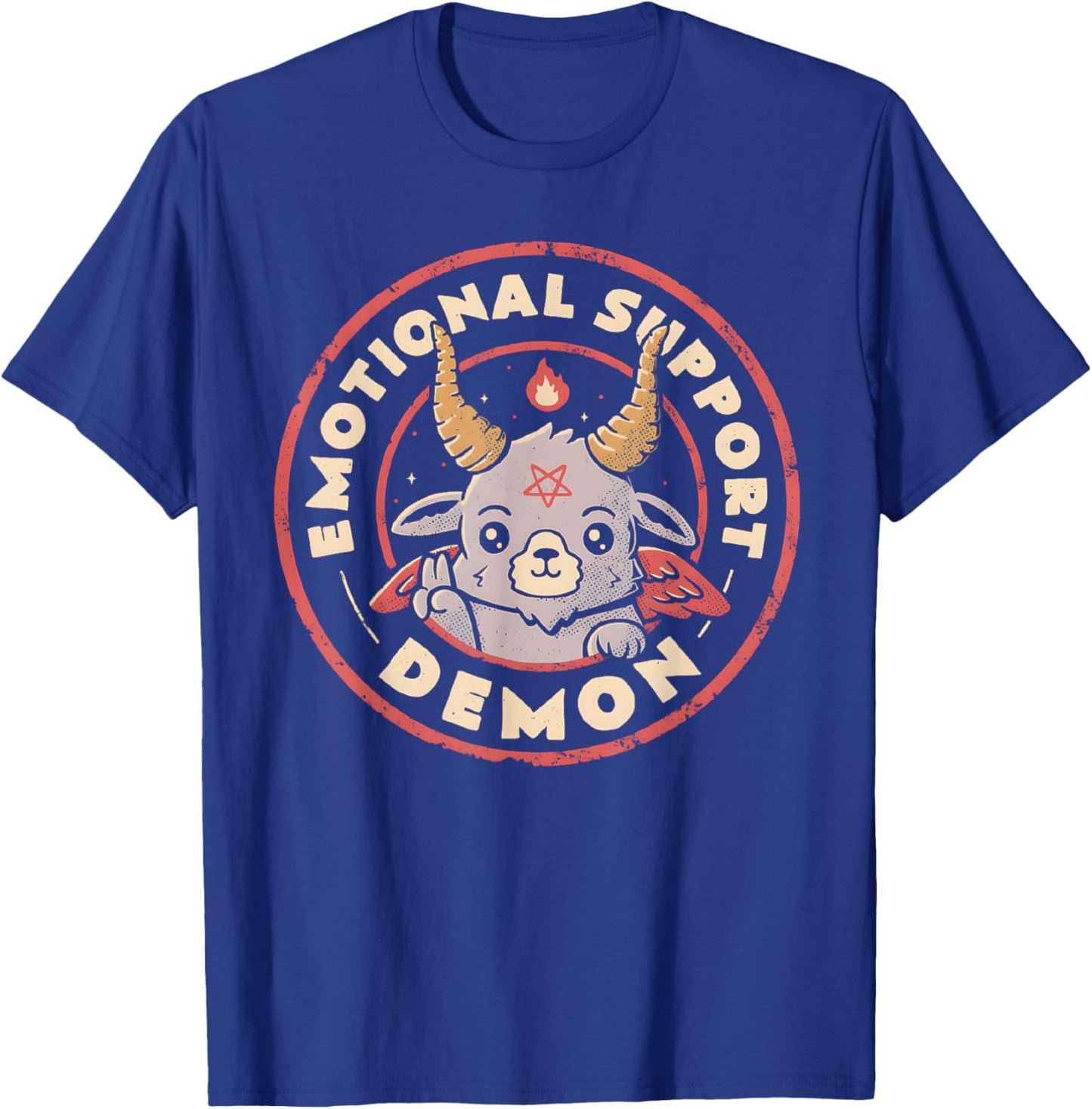 Emotional Support Demon T-Shirt - T-Shirt | Royal