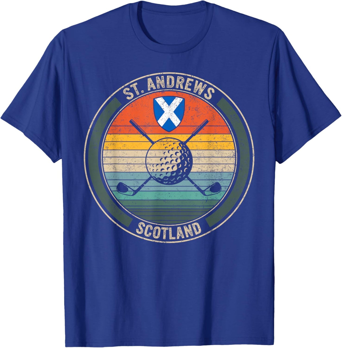 Golf St Andrews Scotland Golf Lover Gift Ideas, Golf Player T-Shirt - T-Shirt | Royal