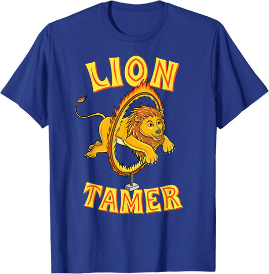 Lion Tamer Circus Themed Party T-Shirt - T-Shirt | Royal