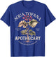 Aqua Tofana Funny Feminist Apothecary Vintage Design T-Shirt - T-Shirt | Royal