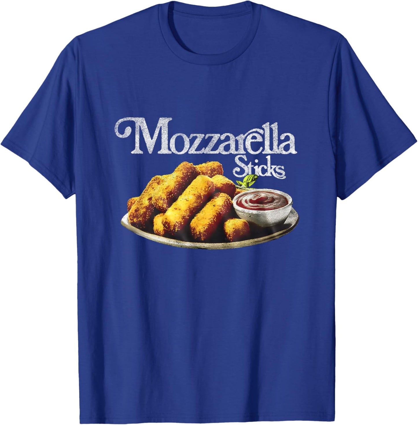 Mozzarella Sticks 90’s T-Shirt - T-Shirt | Royal