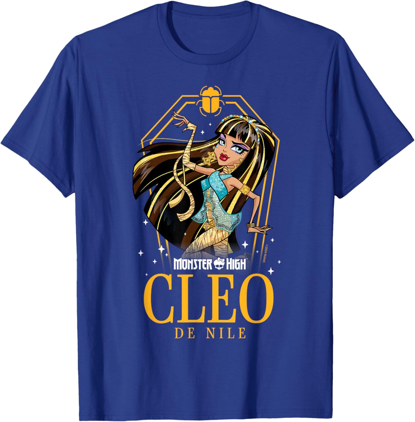 Monster High - Cleo De Nile Coffin And Scarab T-Shirt - T-Shirt | Royal