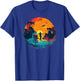 Disc-Golf-Spieler Disc-Golfer Game Vintage Disc-Golf T-Shirt - T-Shirt | Royal
