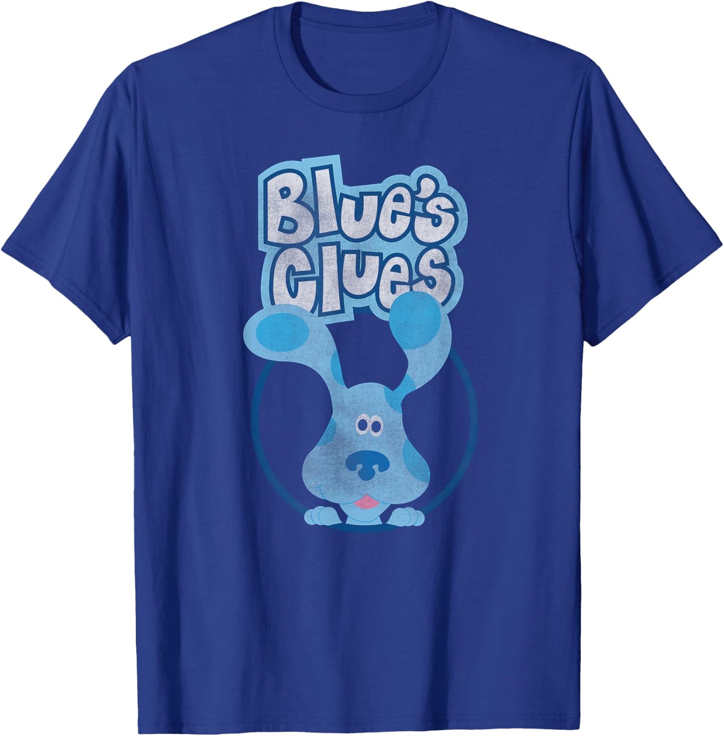 Blues Clues in A Circle T-Shirt - T-Shirt | Royal