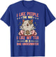 Like My Tea, I Prefer People Bagged Underwater T-Shirt - T-Shirt | Royal