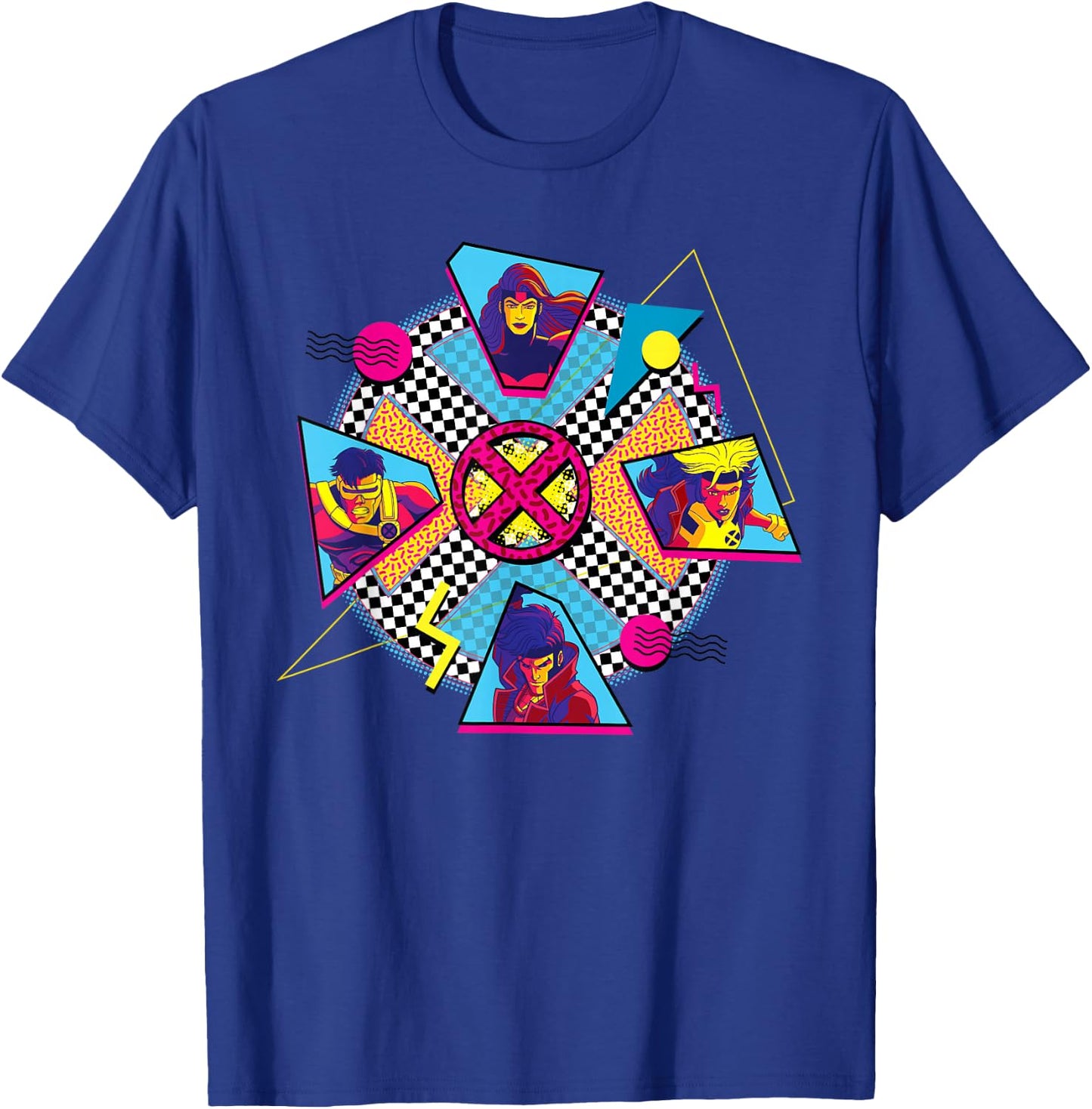 Marvel X-Men Jean Grey Cyclops Rogue Gambit 90s T-Shirt - T-Shirt | Royal