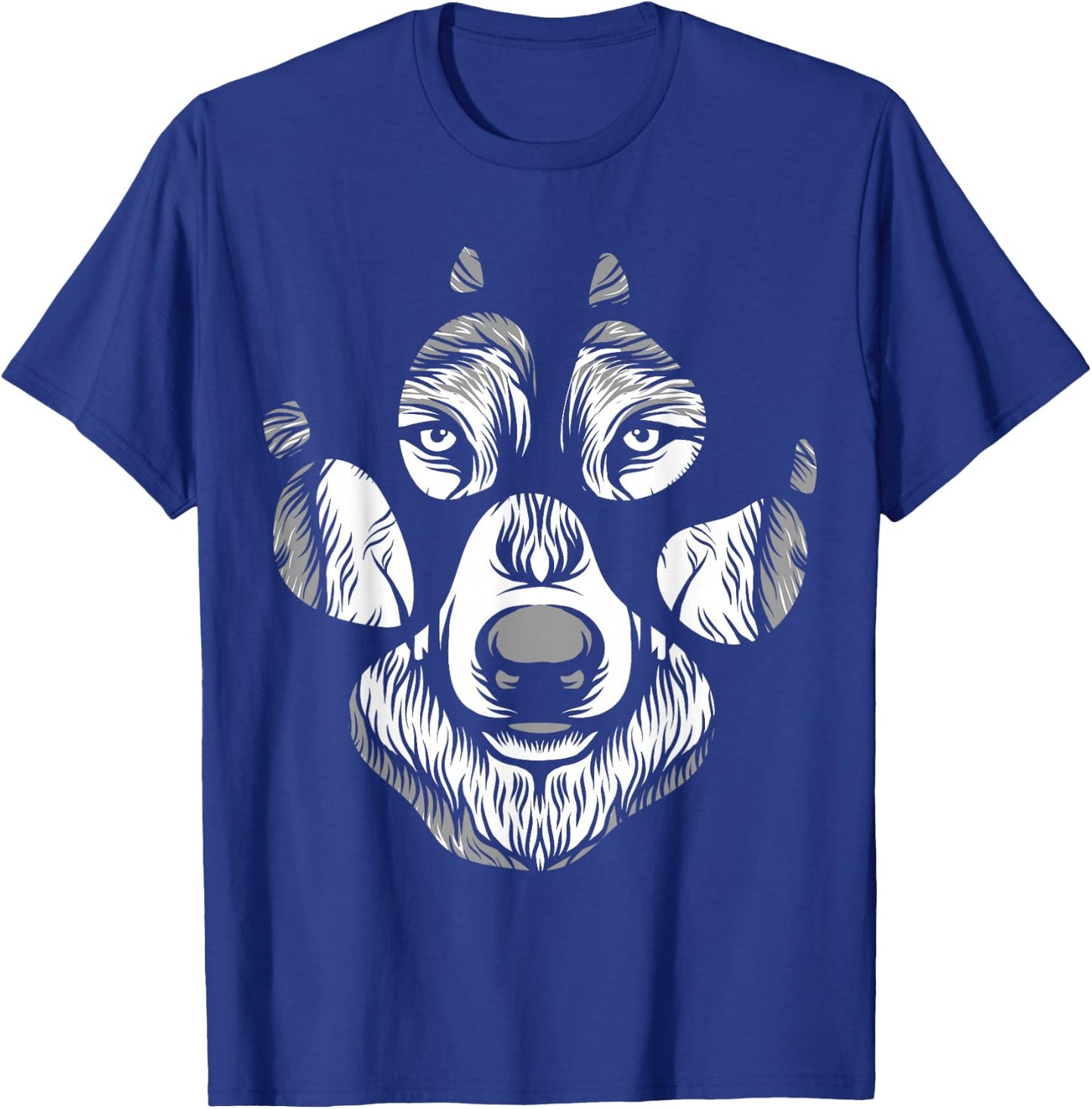 Wolf Footprint Designs Wolves T-Shirt - T-Shirt | Royal