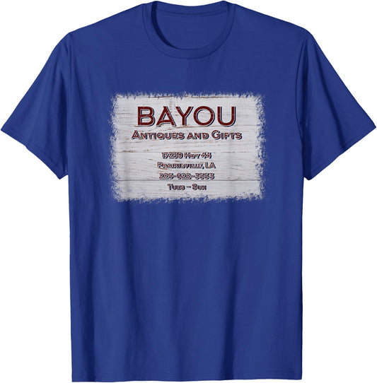 Bayou Antiques and Gifts T-S2 T-Shirt - T-Shirt | Royal