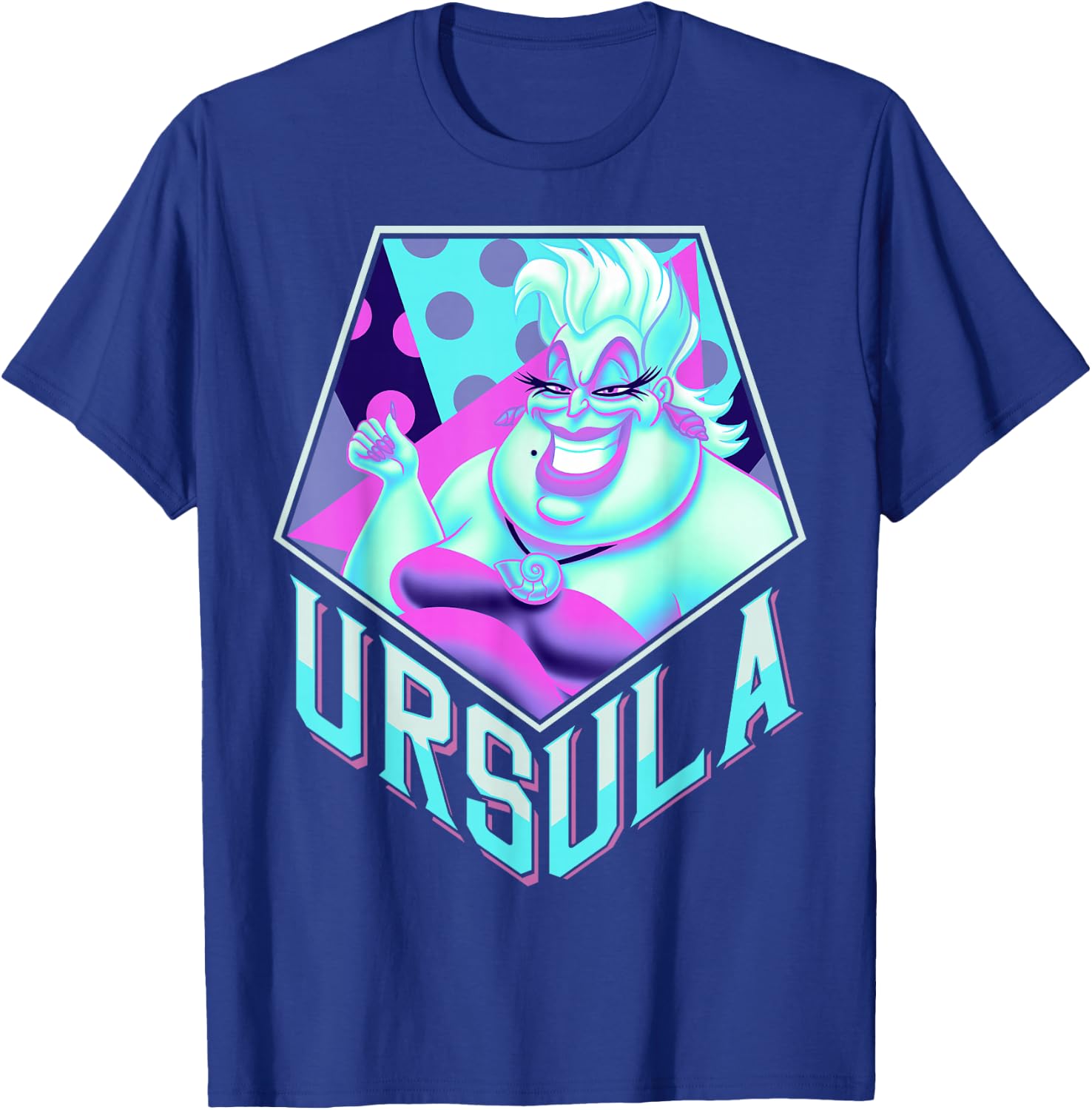 Disney Little Mermaid Ursula Pop Art Graphic T-Shirt - T-Shirt | Royal